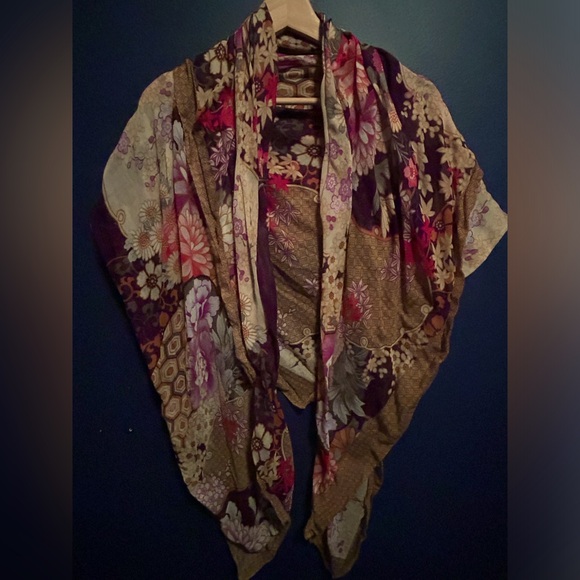 2000’s H&M Floral Patterned Pashmina Scarf - Picture 3 of 7